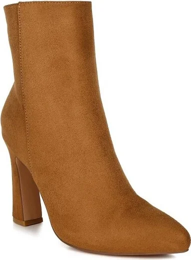 Clubdate Block Heeled Ankle Boots Women - Image 2