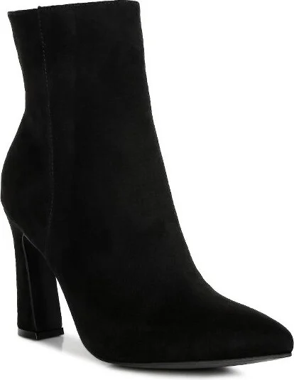 Clubdate Block Heeled Ankle Boots Women - Image 3