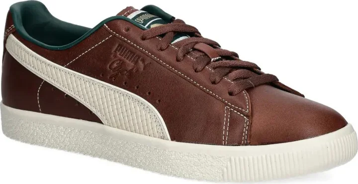 Clyde leather lace-up sneakers - Image 2