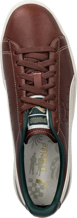 Clyde leather lace-up sneakers - Image 4