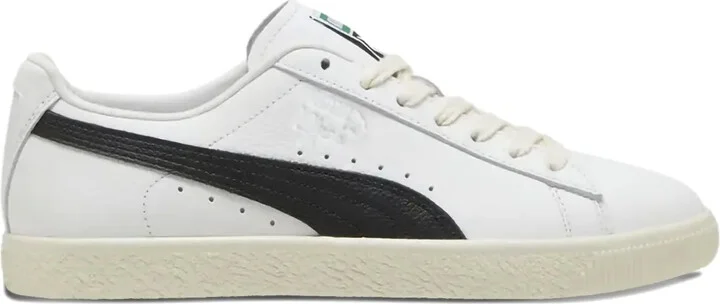 Clyde Leather "White Black" sneakers