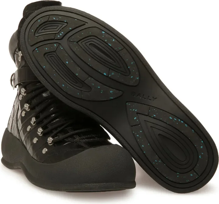 Clyff crocodile-embossed boots - Image 5