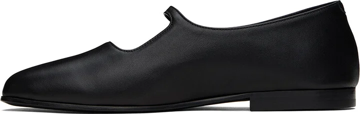 CO Black Square Toe Mary Jane Ballerina Flats - Image 3