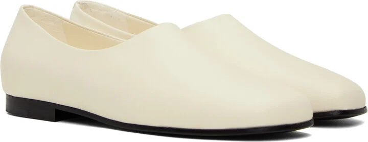 CO Off-White Glove Loafers - Image 4
