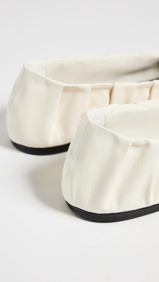 CO Ruched Ballet Flats - Image 2