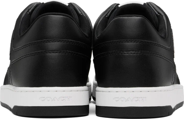 Coach 1941 Black C201 Signature Canvas Sneakers - Image 2