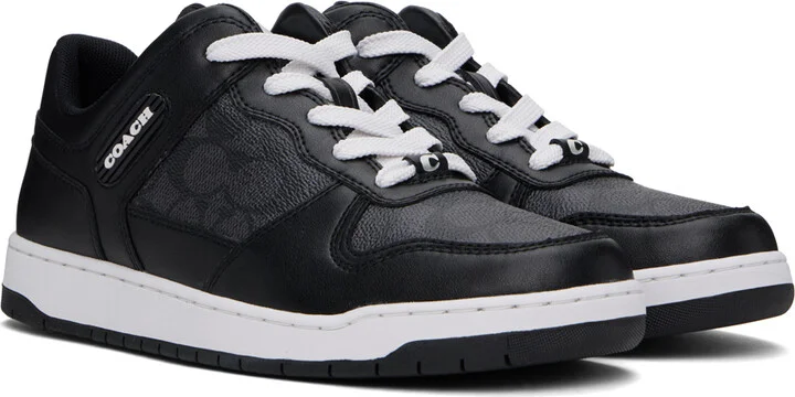 Coach 1941 Black C201 Sneakers - Image 4