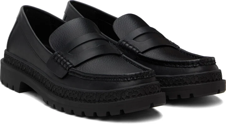 Coach 1941 Black Cooper Loafers - Image 4