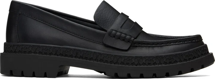 Coach 1941 Black Cooper Loafers