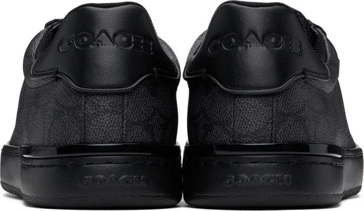 Coach 1941 Black & Gray Lowline Sneakers - Image 2