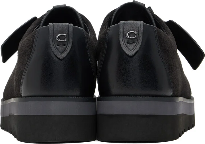 Coach 1941 Black Scott Apron Toe Derbys - Image 2