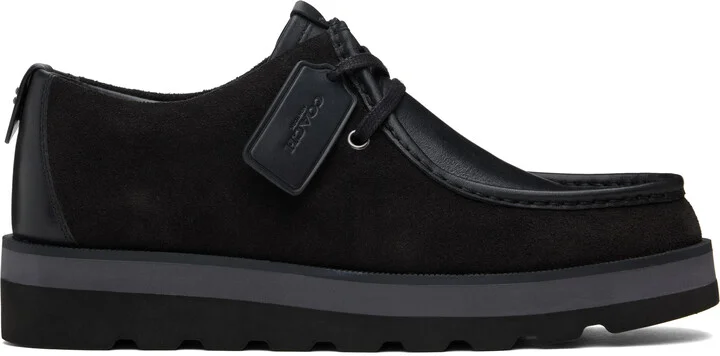 Coach 1941 Black Scott Apron Toe Derbys
