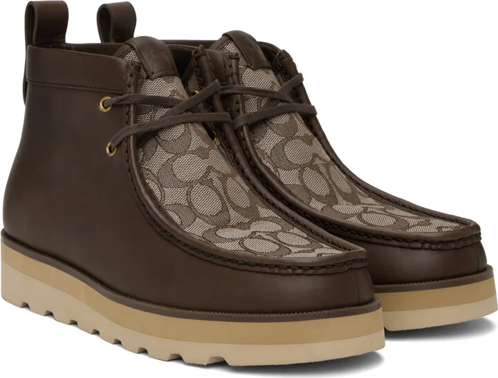 Coach 1941 Brown Chukka Desert Boots - Image 4