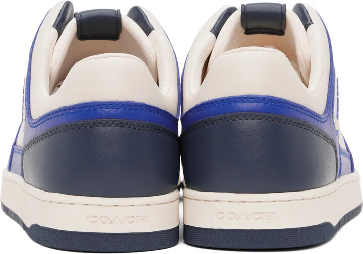 Coach 1941 Gray & Blue C201 Sneakers - Image 2