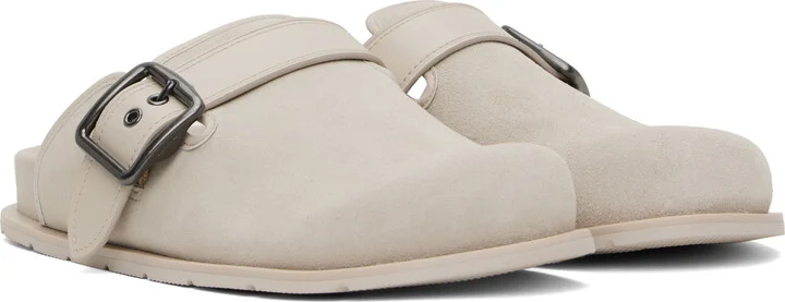 Coach 1941 Taupe Buckle Clogs - Image 4