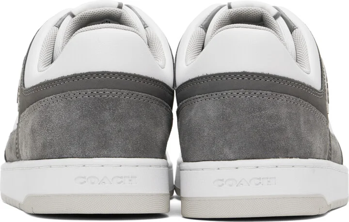 Coach 1941 White & Gray C201 Sneakers - Image 2
