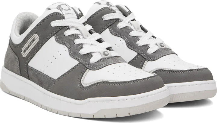 Coach 1941 White & Gray C201 Sneakers - Image 4