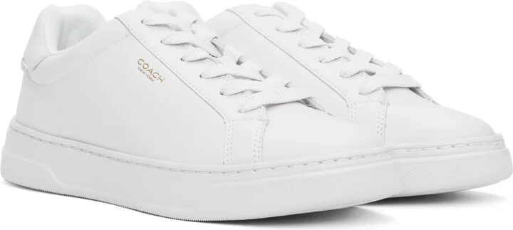 Coach 1941 White High Line Sneakers - Image 4
