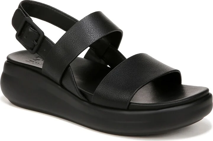 TUMBLED BLACK FAUX LEATHER