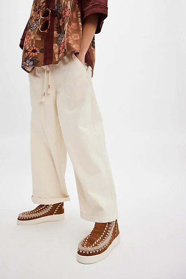 Coastal Crochet Ankle Boots - Image 2
