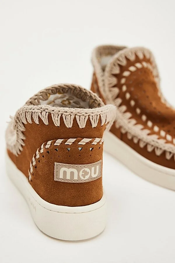 Coastal Crochet Ankle Boots