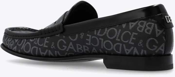Coated Jacquard Loafers - Image 2