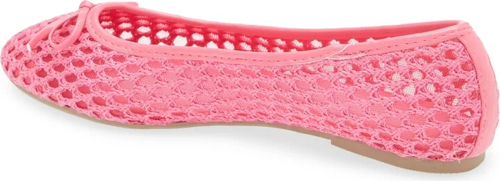 Coated Raffia Ballet Flat - Image 8