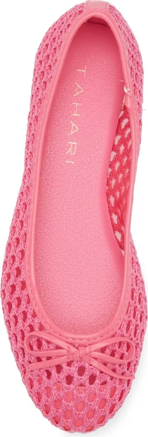 Coated Raffia Ballet Flat - Image 11