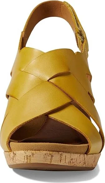 Cobb Hill Alleah Sling Women's Sling Back Shoes Sweet Corn Leather : 5.5 D - Wide - Image 2