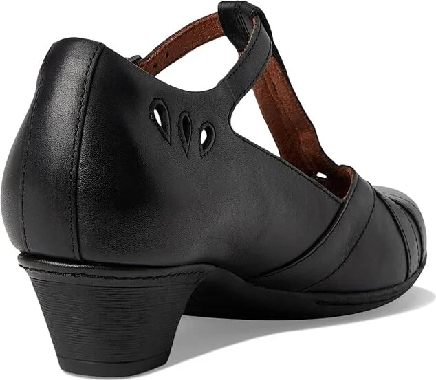 Cobb Hill Angelina Women's Maryjane Shoes Black : 7 B - Medium, Full Grain leather/Leather - Image 5