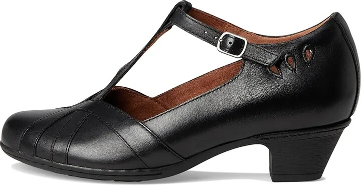 Cobb Hill Angelina Women's Maryjane Shoes Black : 7 B - Medium, Full Grain leather/Leather - Image 7