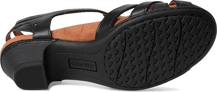 Cobb Hill Aubrey Women's 1-2 inch heel Shoes Black : 6 B - Medium, Leather - Image 4