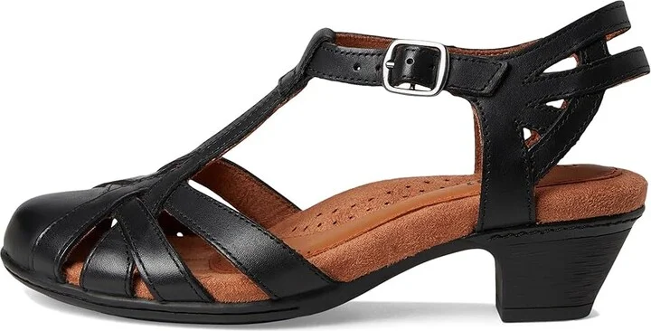 Cobb Hill Aubrey Women's 1-2 inch heel Shoes Black : 6 B - Medium, Leather - Image 7