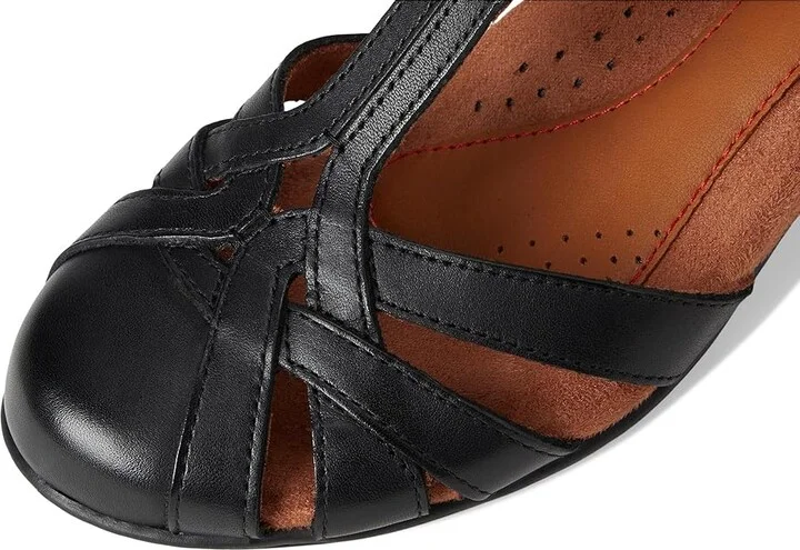 Cobb Hill Aubrey Women's 1-2 inch heel Shoes Black : 6 B - Medium, Leather - Image 8