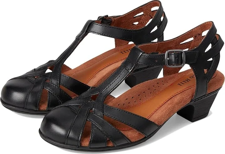 Cobb Hill Aubrey Women's 1-2 inch heel Shoes Black : 6 B - Medium, Leather