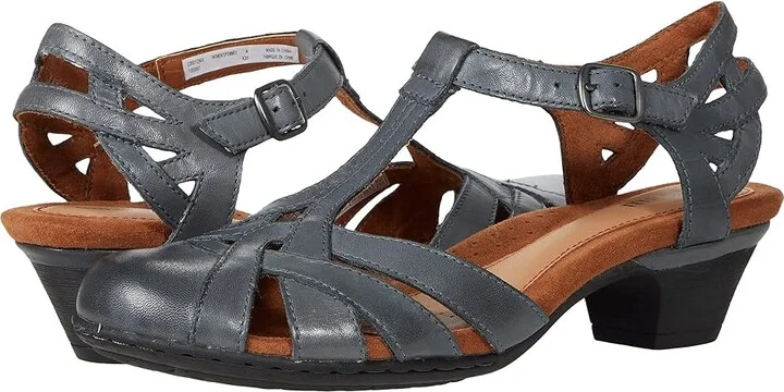 Cobb Hill Aubrey Women's 1-2 inch heel Shoes Navy : 7 B - Medium, Leather