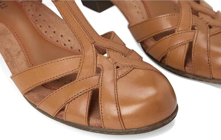 Cobb Hill Aubrey Women's 1-2 inch heel Shoes Tan : 7 B - Medium, Leather - Image 8
