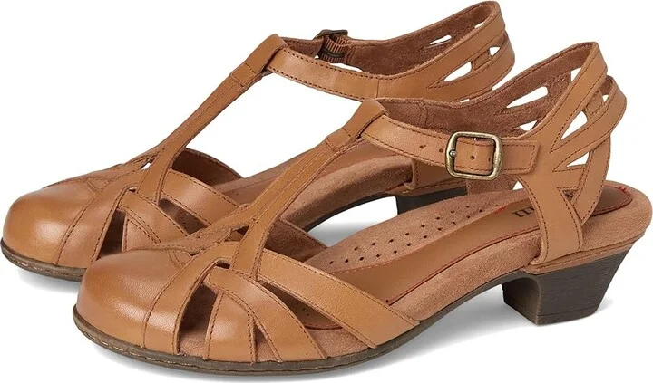 Cobb Hill Aubrey Women's 1-2 inch heel Shoes Tan : 7 B - Medium, Leather