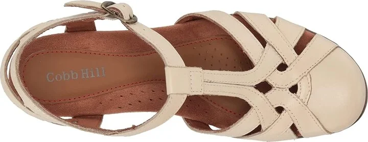 Cobb Hill Aubrey Women's 1-2 inch heel Shoes Vanilla Leather : 7 B - Medium - Image 2