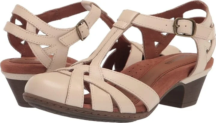Cobb Hill Aubrey Women's 1-2 inch heel Shoes Vanilla Leather : 7 B - Medium