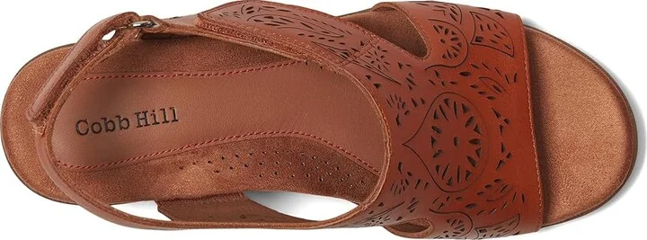 Cobb Hill Corria Women's Wedge Shoes Medium Natural Leather : 11 B - Medium - Image 2
