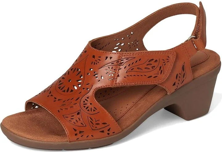 Cobb Hill Corria Women's Wedge Shoes Medium Natural Leather : 11 B - Medium - Image 5