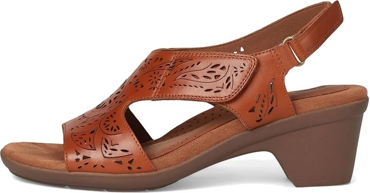 Cobb Hill Corria Women's Wedge Shoes Medium Natural Leather : 11 B - Medium - Image 6