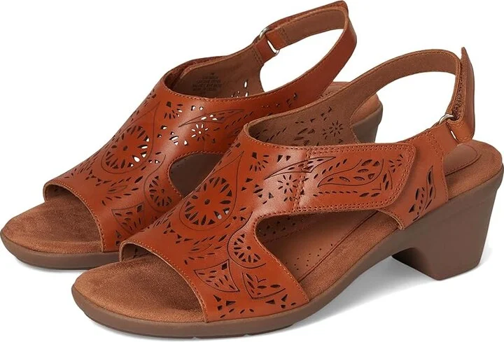Cobb Hill Corria Women's Wedge Shoes Medium Natural Leather : 11 B - Medium