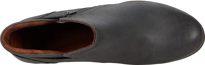 Cobb Hill Crosbie Bootie Women's Boots Dusty Olive : 6.5 B - Medium, Leather - Image 2