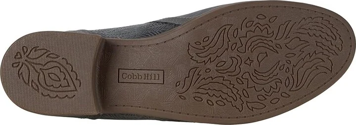 Cobb Hill Crosbie Bootie Women's Boots Dusty Olive : 6.5 B - Medium, Leather - Image 3