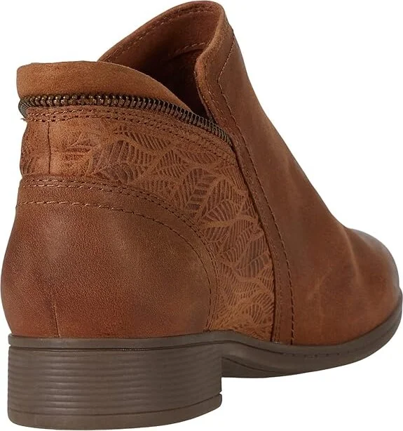 Cobb Hill Crosbie Bootie Women's Boots Tan : 6 D - Wide, Leather - Image 4