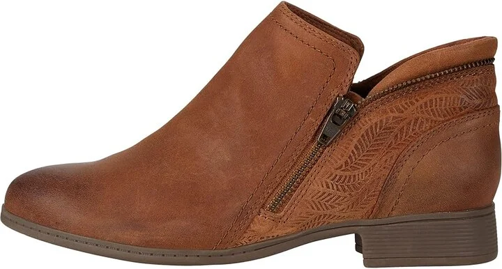 Cobb Hill Crosbie Bootie Women's Boots Tan : 6 D - Wide, Leather - Image 6