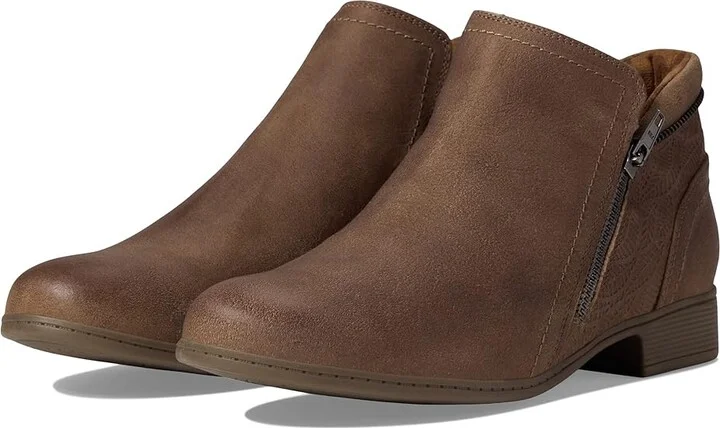 Cobb Hill Crosbie Bootie Women's Boots Taupe Leather : 6.5 M (B)