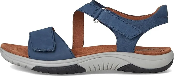 Cobb Hill Fiah Women's Sandals Blue Nubuck : 7.5 B - Medium, Leather - Image 6